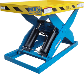 Max Wide Base Scissor Lift Foor Control 55 72X72 5K Capacity