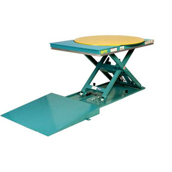 GUARDIAN LIFT N SPIN SCISSOR TABLE 2K Capacity 40x55 Hand Controls