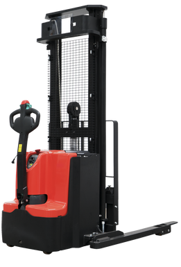 Ballymore Safety Products BALLYPAL35TSL157 - Ballymore Fully Powered Straddle Stacker Lift Truck BALLYPAL35TSL157 - 3500 Lb. Capacity - 157" Lift  BALLYPAL35TSL157 - Ballymore Fully Powered Straddle Stacker Lift Truck BALLYPAL35TSL157 - 3500 Lb. Capacity - 157" Lift
