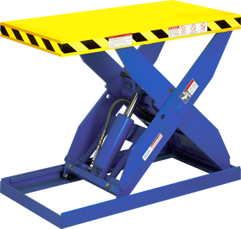 Max Wide Base Scissor Lift Foor Control 55 48X72 3K Capacity