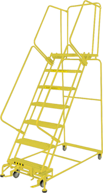 7 STEP,W/RAIL,30 WIDE 21DTS,GTRD YELLOW