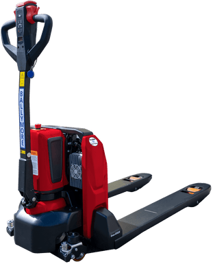 Ballymore Professional Grade Lithium Powered Pallet Jack- Electric Drive and Electric Lifting and Lowering, 4500 lb. Capacity, 21"W x 45" Long Forks