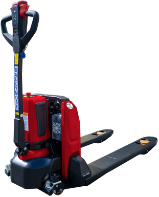 Ballymore Professional Grade Lithium Powered Pallet Jack- Electric Drive and Electric Lifting and Lowering, 4500 lb. Capacity, 21"W x 45" Long Forks