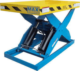 MAX WIDE BASE SCISSOR LIFT 60X60 4.5K CAPACITY 43" PLATFORM HEIGHT