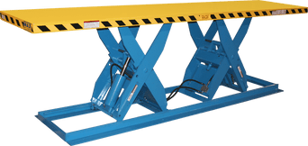 MAX DBL LONG SCISSOR LIFT 10K CAPACITY 68" PLATFORM HEIGHT