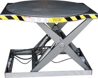 ROTO MAX ROTATING SCISSOR LIFT SS 2.5K CAPACITY