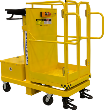 BMML-9 - Mini Merchandise Lift, 12' Yellow