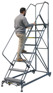 Heavy Duty 12 Step, Stairway Slope, P, Yellow
