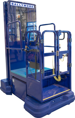 PS-15DRV - Drivable Power Stocker Vertical Mast Lift