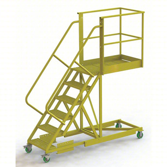 UDES 6 Step Cantilever, Supt'd 24 Wide Grip, 40" Platform
