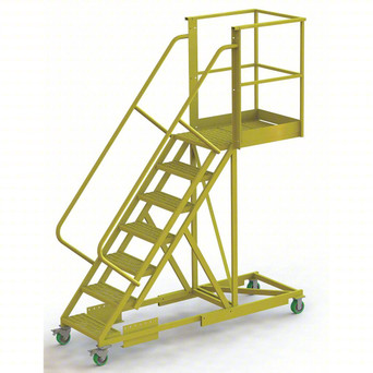 UDES 7 Step Cantilever, Supt'd 24 Wide Grip, 30" Platform