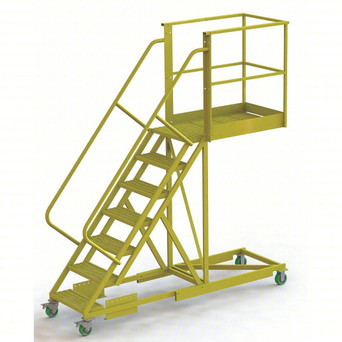 UDES 7 Step Cantilever, Supt'd 24 Wide Grip, 40" Platform