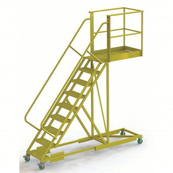 UDES 9 Step Cantilever, Supt'd 24 Wide Perforated, 40" Platform