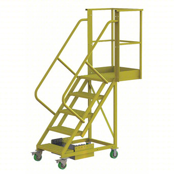 UDES 5 Step Cantilever, Unsup 24 Wide Perforated, 20" Platform
