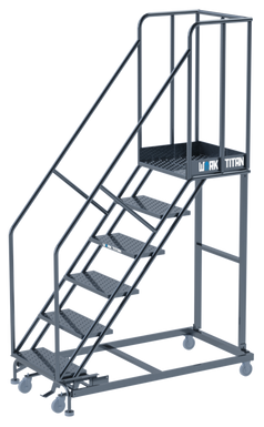 Work Titan ladder 6 STEP,Heavy Duty 800 lb. Capacity ,32WD 21DTS,PTRD