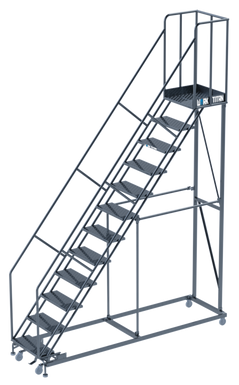 Work Titan ladder 12 STEP,Heavy Duty 800 lb. Capacity ,32WD 21DTS,PTRD