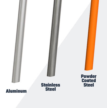 color of ladder material types