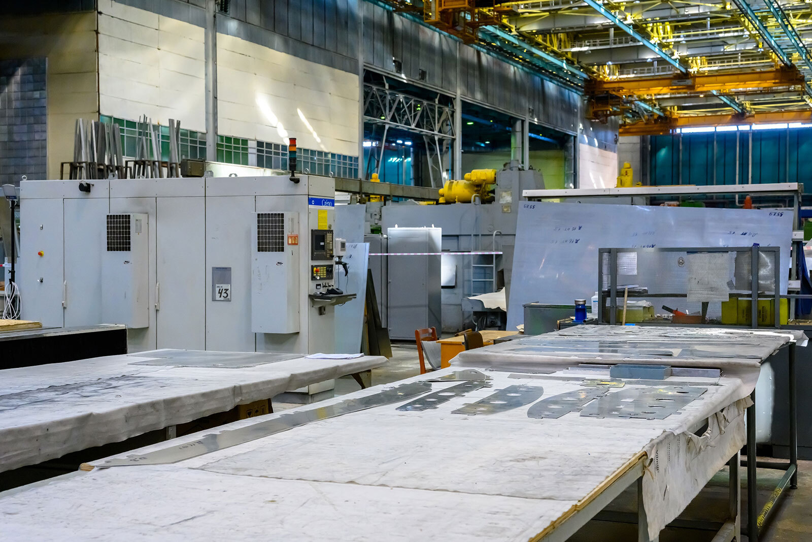 OEM aircraft final assembly line