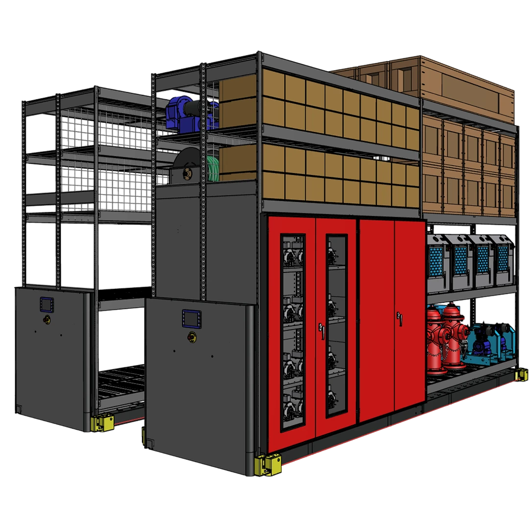 SmartRack Equipto Shelving configuration