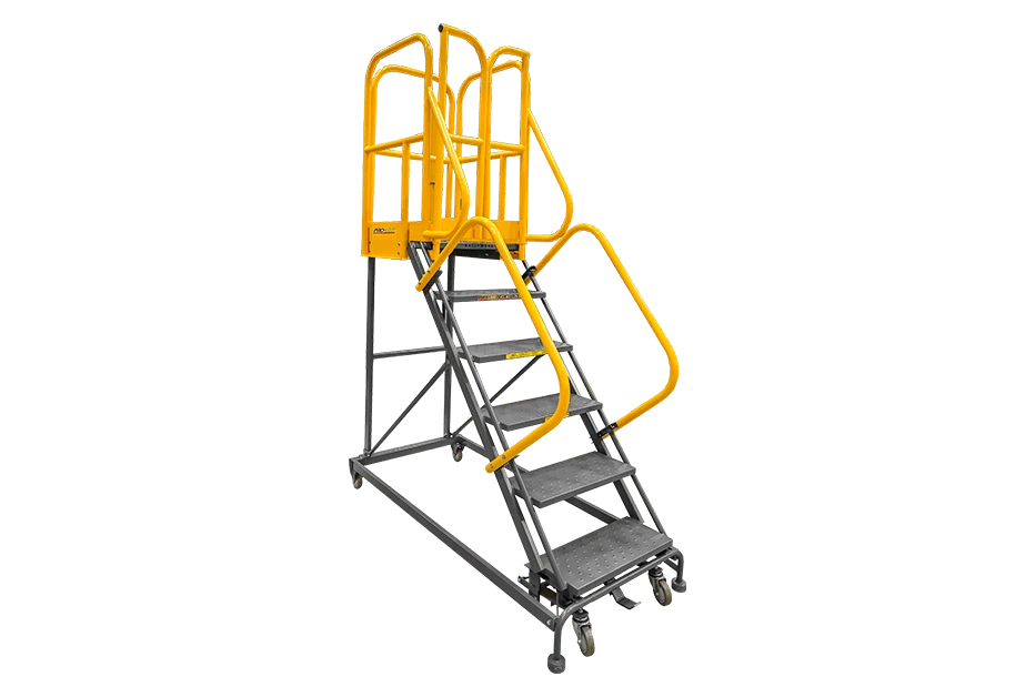 ProLine Series Ladder for mobile aisle storage