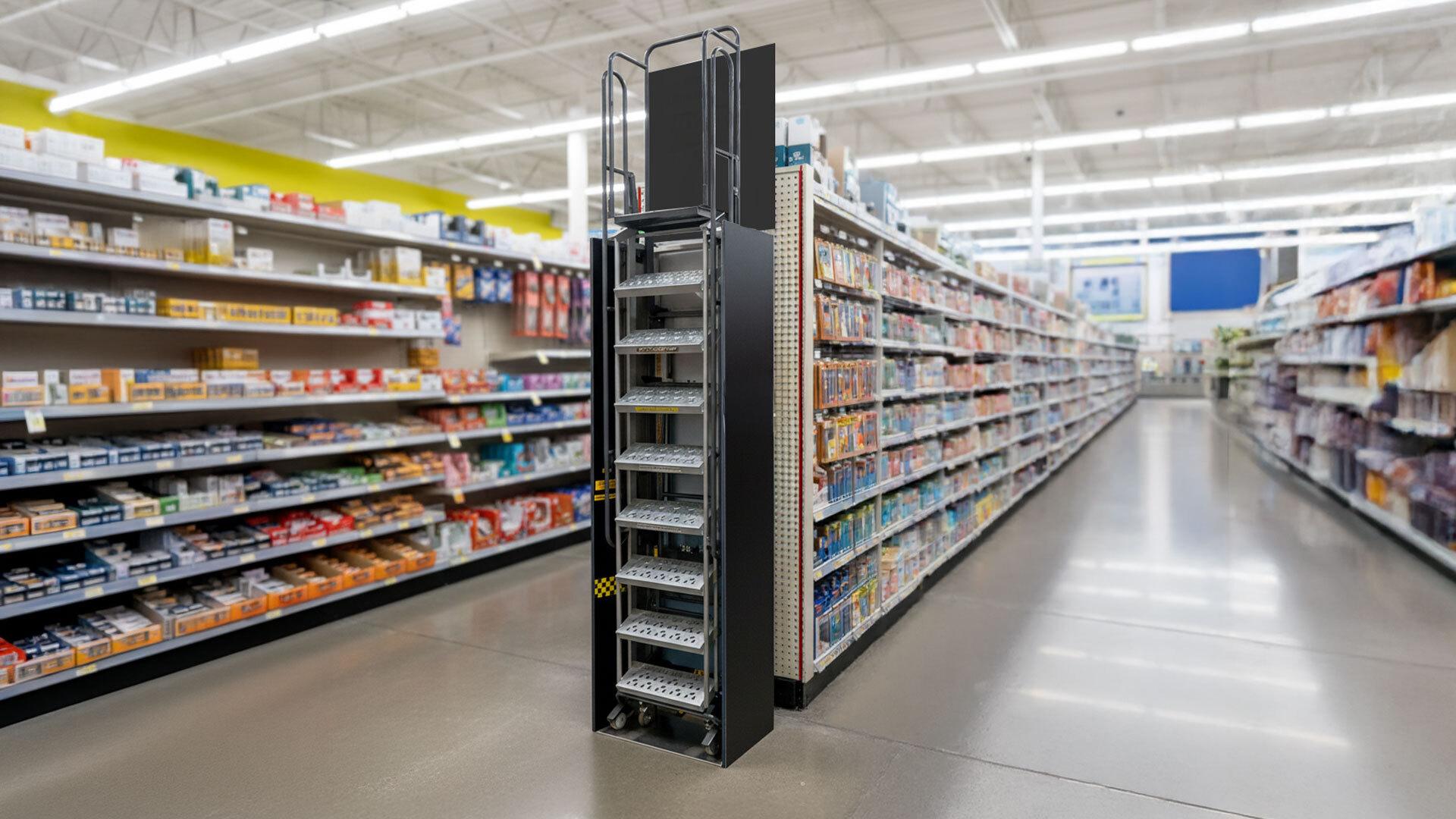 Foldable Hybrid Ladder with Docking Station