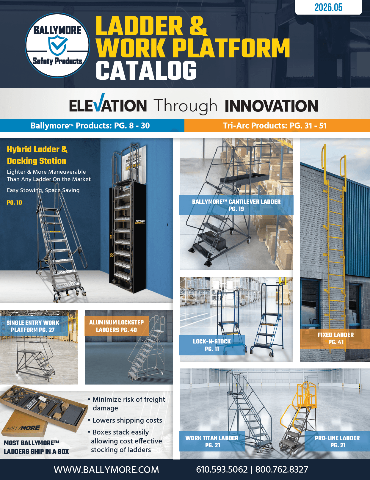 Ballymore and Tri-Arc Ladder Catalog 2026