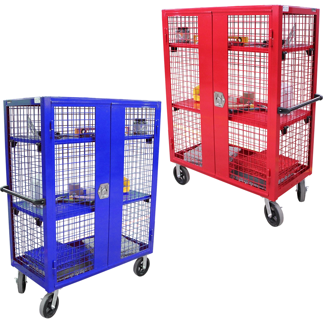 Security Carts for SmartRack warehouse environments