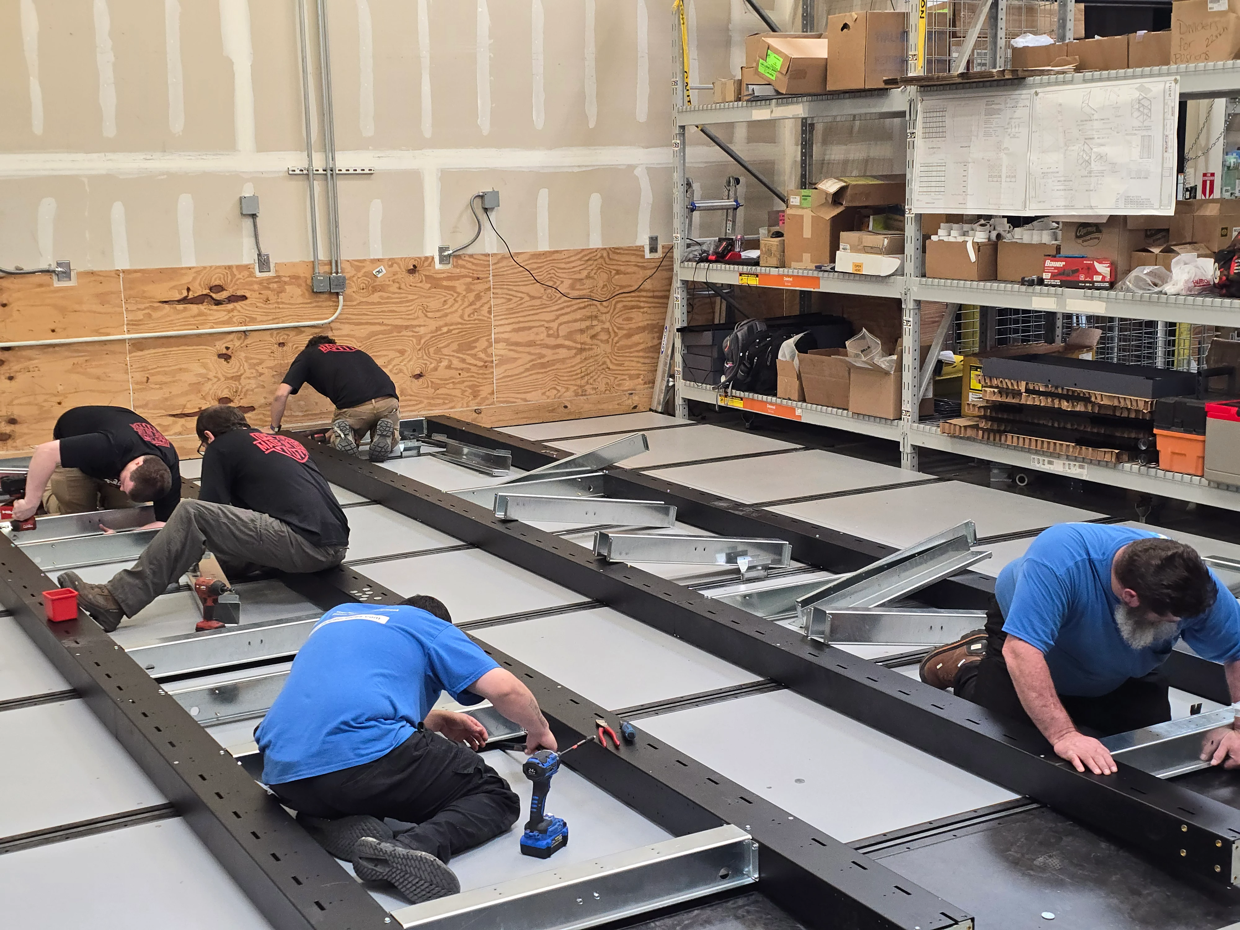 SmartRack retrofit installation by DOC Services