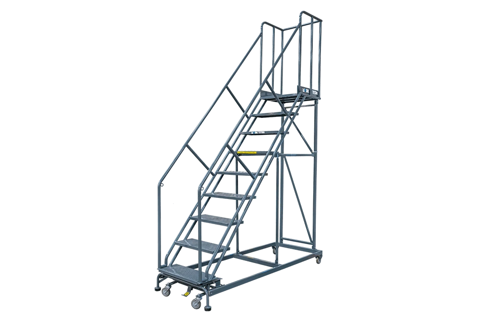 Work Titan Ladder for warehouse storage access