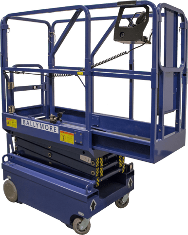 DMSL-10 - Ballymore Drivable Mini Scissor Lift 10' Platform 500 Lb