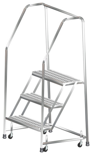 Stainless Steel Ladders, 3 Step, 30