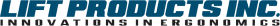 lift products inc Logo Dark