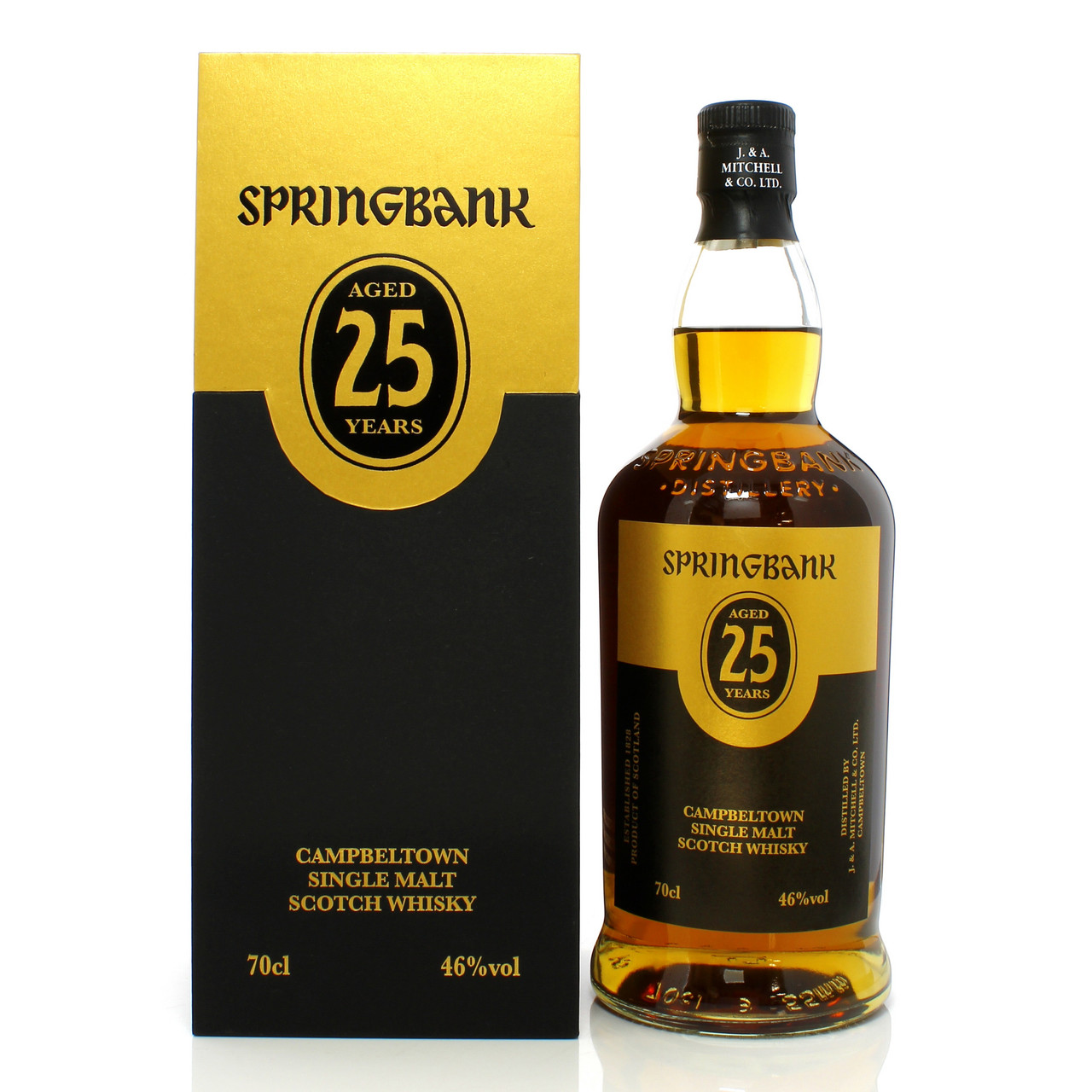 【希少品】SPRINGBANK 25years old 750ml Springbank 25 Year Old - The Whisky Shop - San Francisco