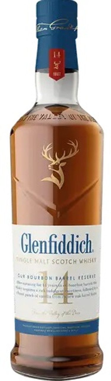 Glenfiddich 14 Year Old Bourbon Barrel Reserve