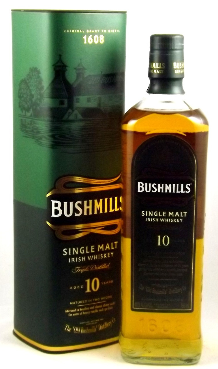 Bushmills 10 Year Old Single Malt - The Whisky Shop - San Francisco