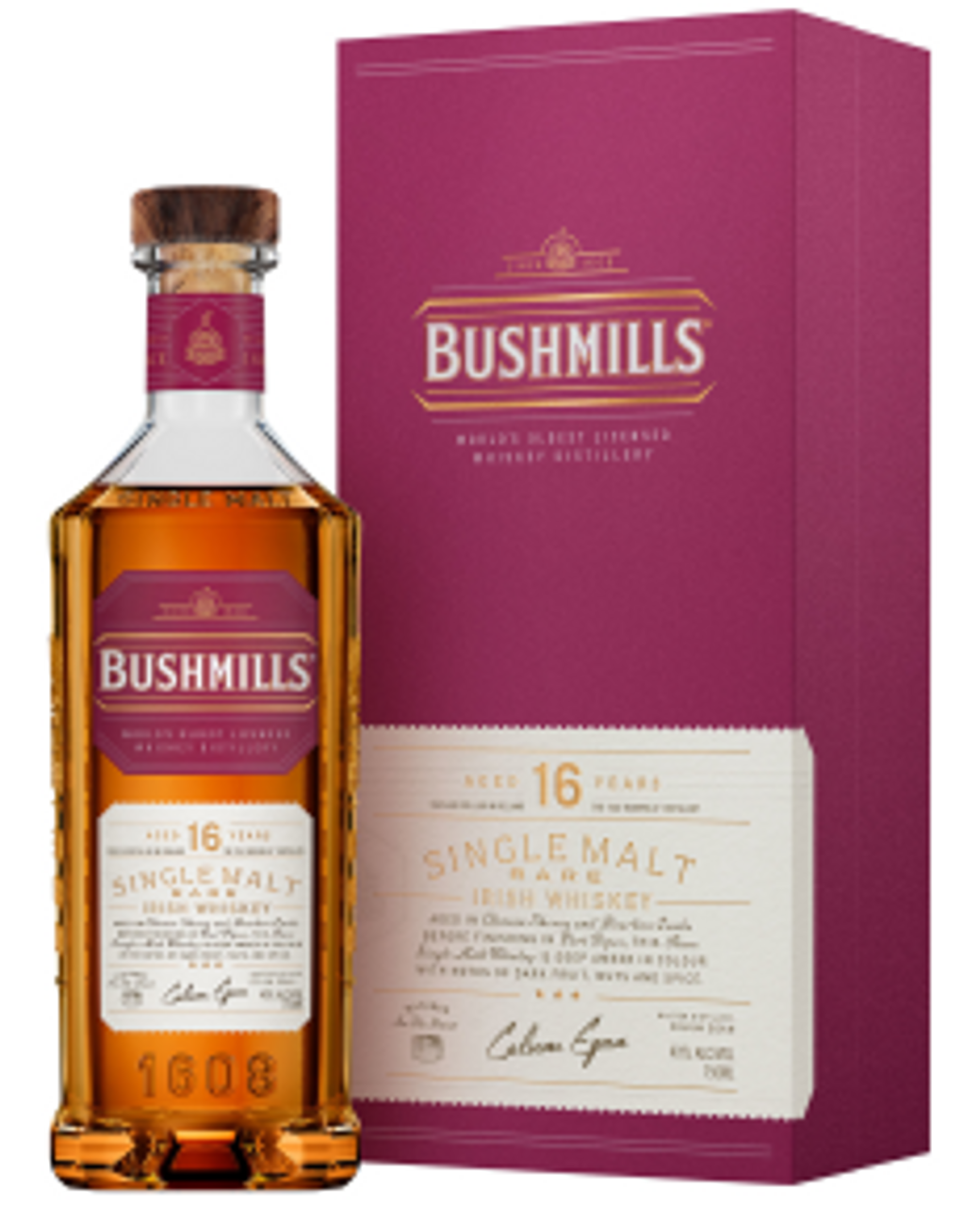 Bushmills 16 Year Old Triple Distilled Single Malt