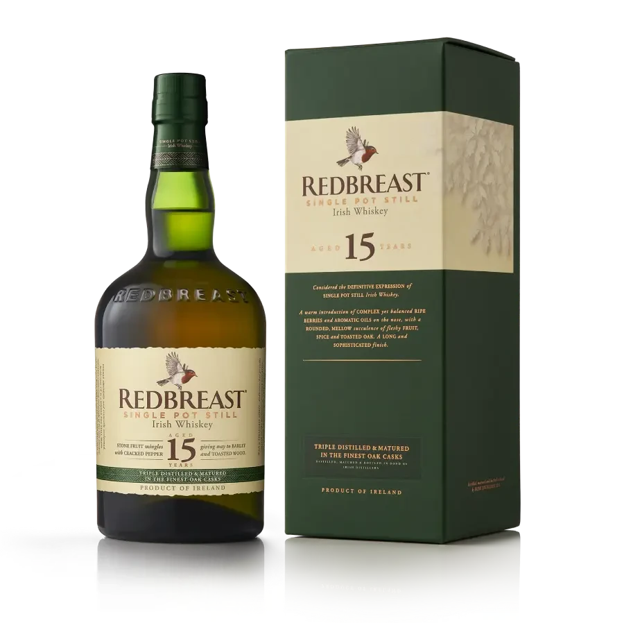 Redbreast 15 Year Old, Single Pot Still