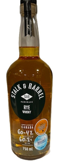 Stalk & Barrel 100% Canadian Rye, 60.2%
