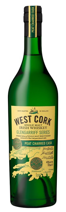 West Cork Glengariff Peat Charred, Single Malt