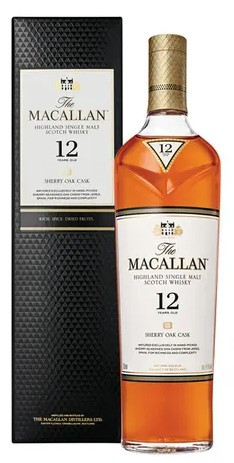 MACALLAN12年　700ml Macallan 12 Year Old Colour Collection 700ML - A1 Liquor