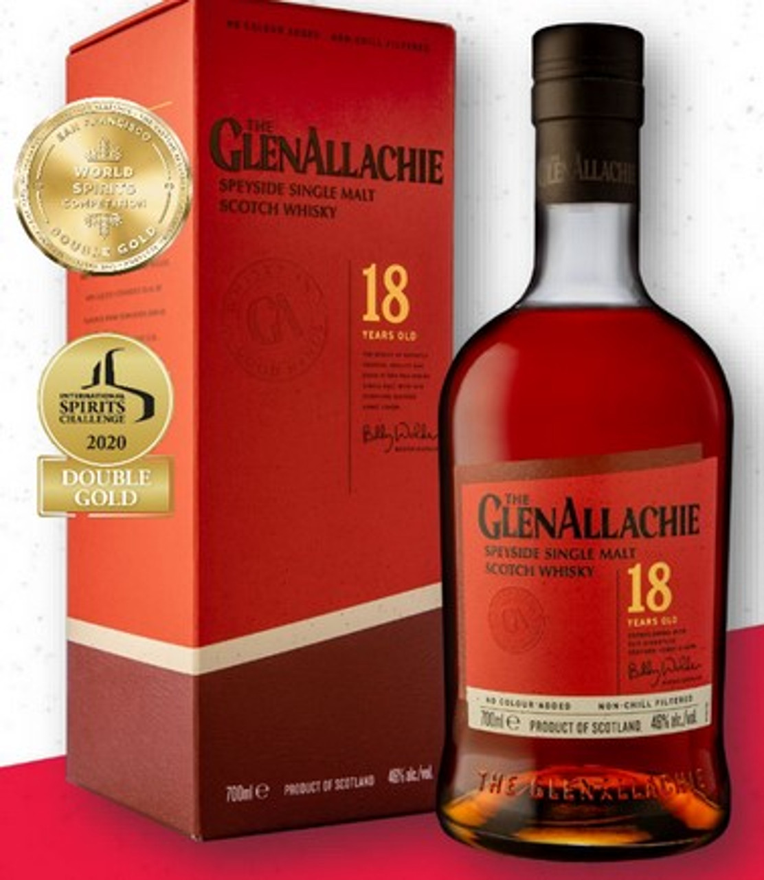 GlenDronach 18年*Billy walker version Glendronach 18 Year Old Billy Walker | Gommone