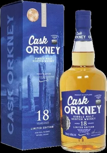 Cask Orkney 18 Year Old, by A.D. Rattray - The Whisky Shop - San