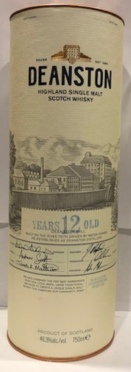 Deanston 12 Year Old - The Whisky Shop - San Francisco