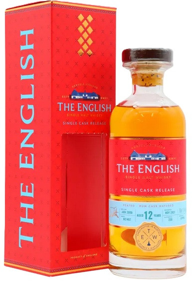English Whisky, Peated Rum Cask