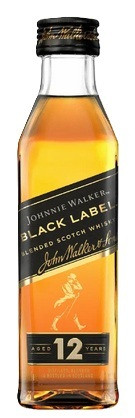 Johnnie Walker 12 Year Old, Black Label, 50ml