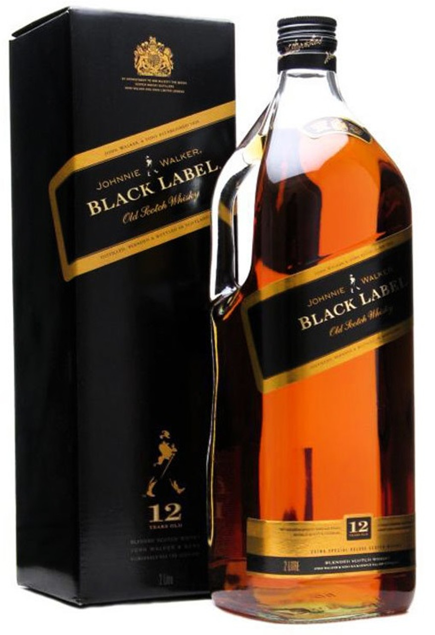 Johnnie Walker Black Label, 12 Year Old, 1.75 Liter - The Whisky