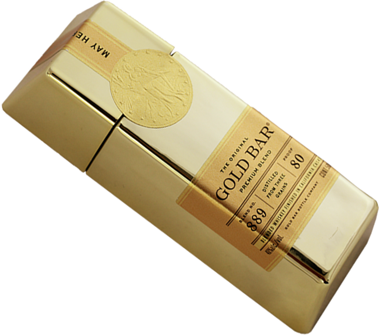 Gold Bar Original, 50ml - Official Whiskey of the San Francisco Forty Niners