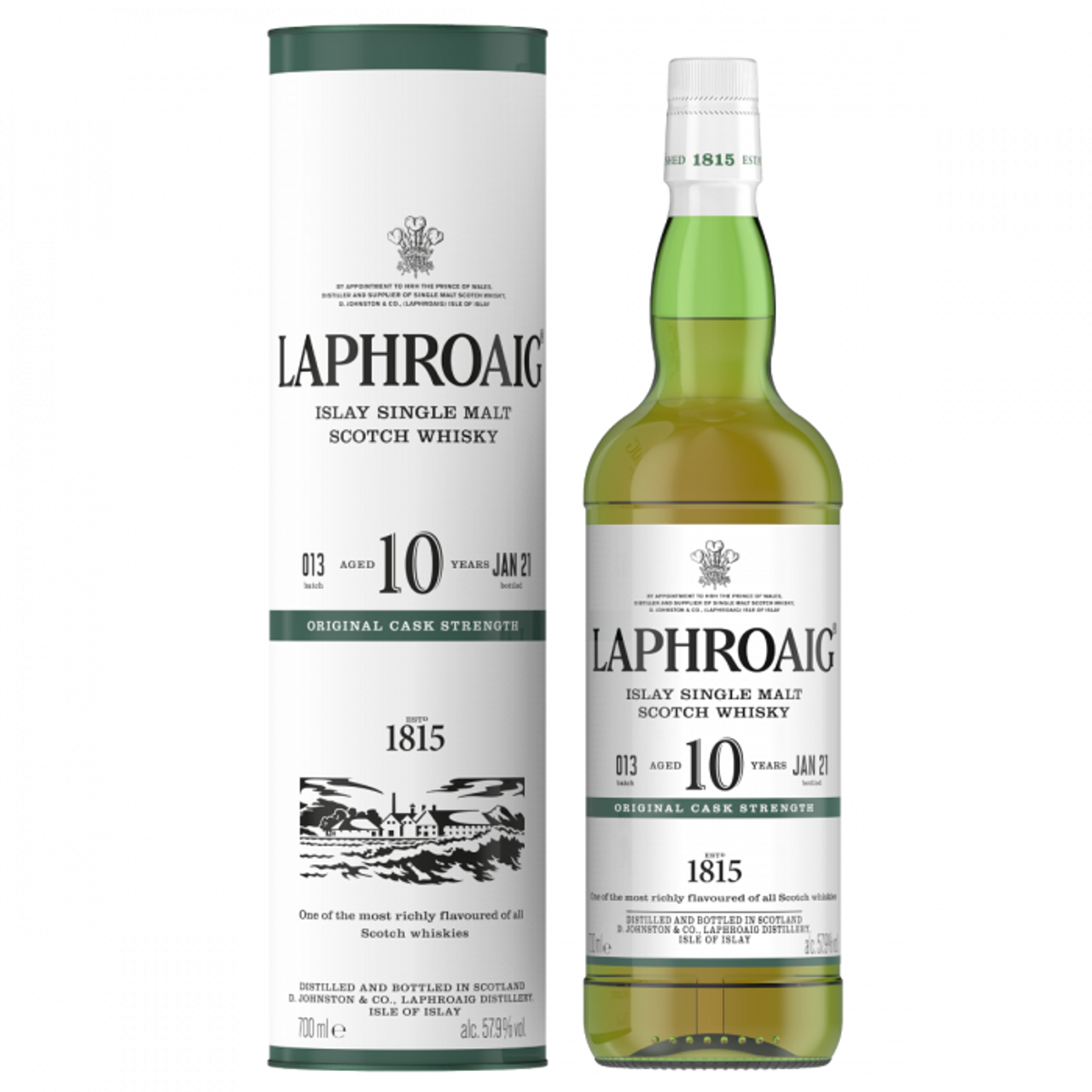 Laphroaig 10 Cask Strength — Dramface