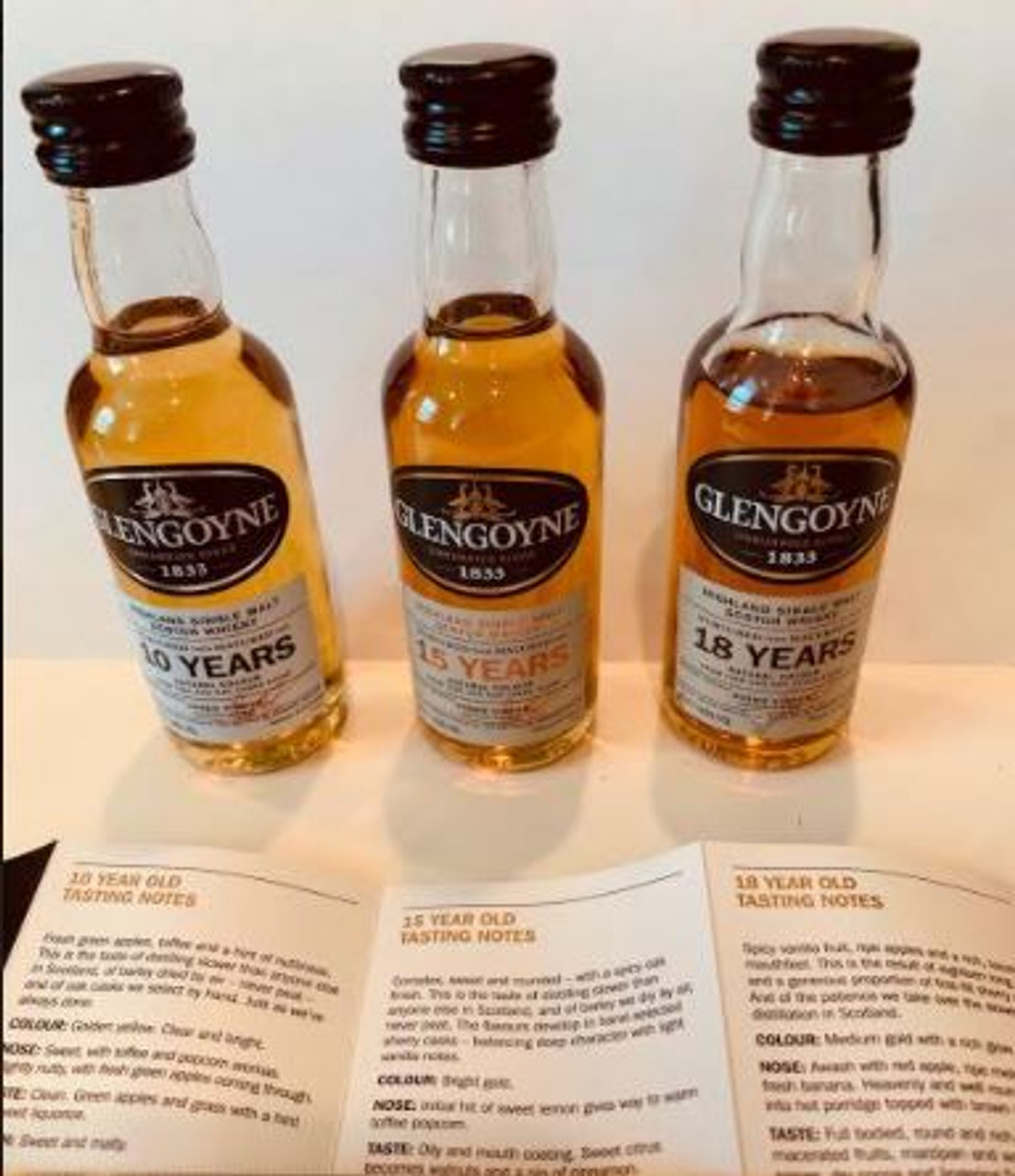 Glengoyne Tasting Set, 3 x 50ml Bottles