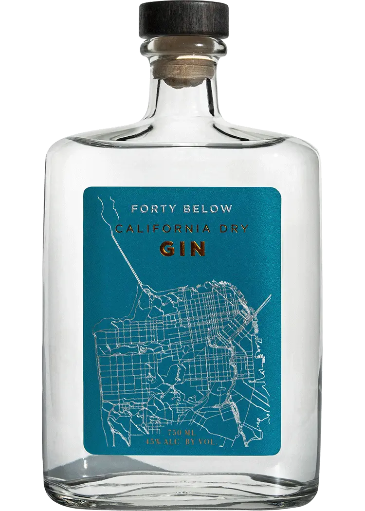 Forty Below California Gin